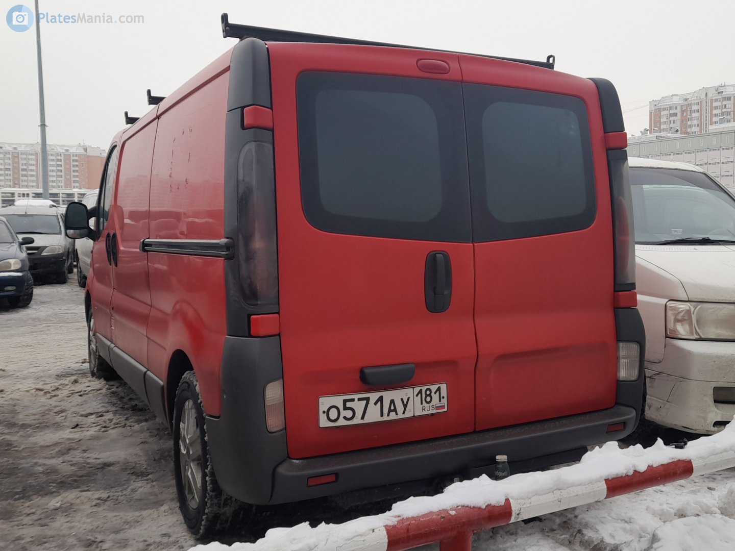 о 571 ау 181, Opel Vivaro 1st gen Van (A; X83), 2001–2014