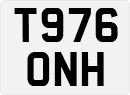 License plate of the United Kingdom, 1983 year system