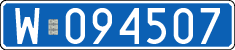 License plates of Poland, Diplomatic