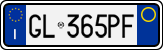 License plate of Italy, Cars (1994 year series)
