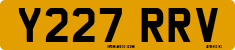 License plate of the United Kingdom, 1983 year system