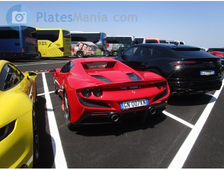 GN 007 KN, Ferrari F8