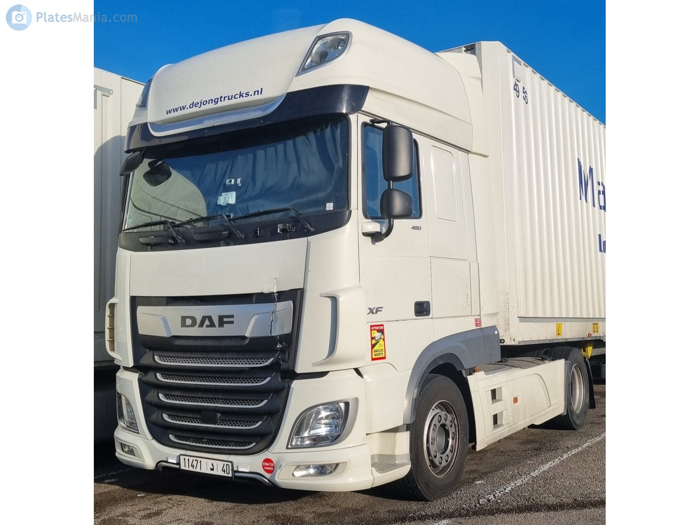 11471|د|40, DAF XF 4th gen, facelift, 2017–