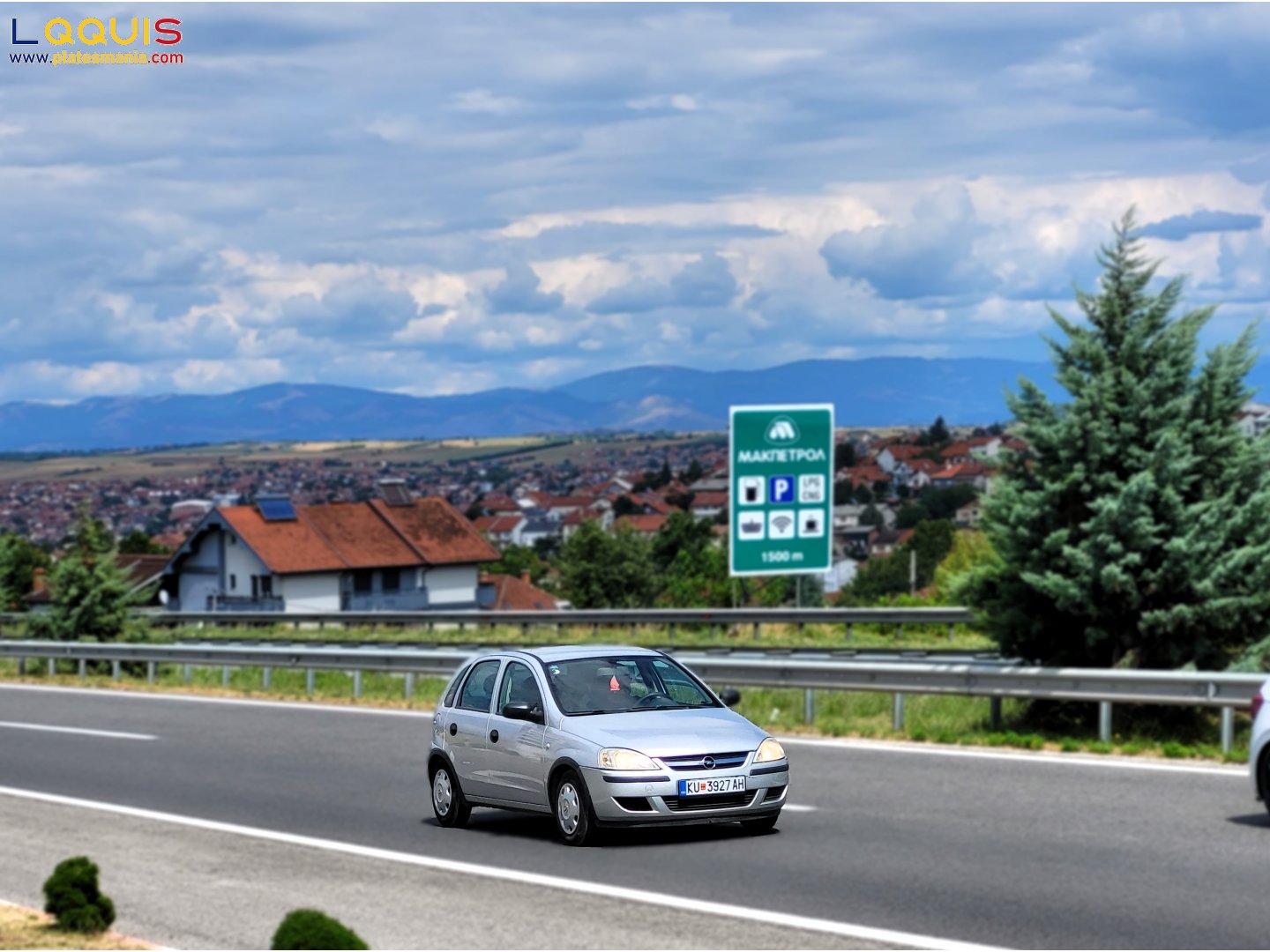 KU 3927 AH, Opel Corsa 3rd gen 5-door Hatch (C; X01), 2000–2006 (–2007 for ZA-market)