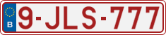 License plate of Belgium, Vanity Plates (2010)