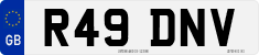 License plate of the United Kingdom, 1983 year system
