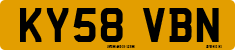 License plate of the United Kingdom, 2001 year system