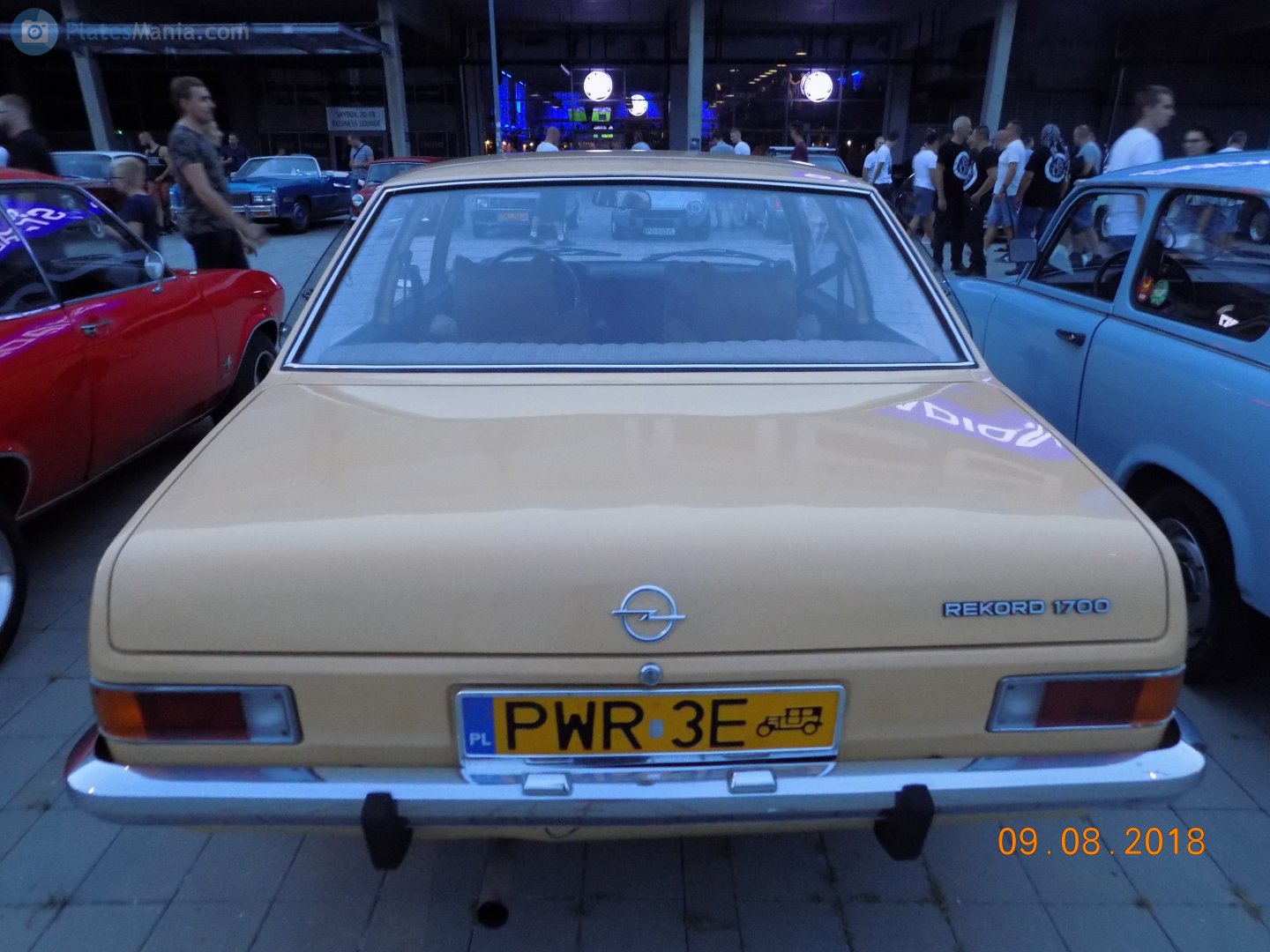 PWR 3E, Opel Rekord 4th gen 2-door Sedan (D), 1972–1977