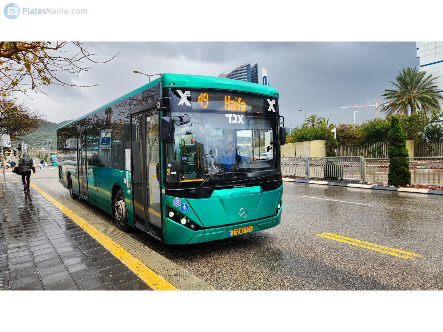 232-83-702, Merkavim Pioneer 3465 Pioneer (Mercedes-Benz OC500LE)