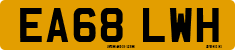 License plate of the United Kingdom, 2001 year system