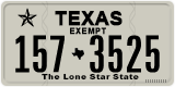 Texas, Exempt (123-4567)