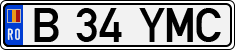 License plate of Romania, Regular plates