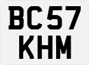License plate of the United Kingdom, 2001 year system