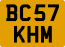 License plate of the United Kingdom, 2001 year system