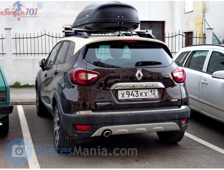 х943кх12, Renault Kaptur