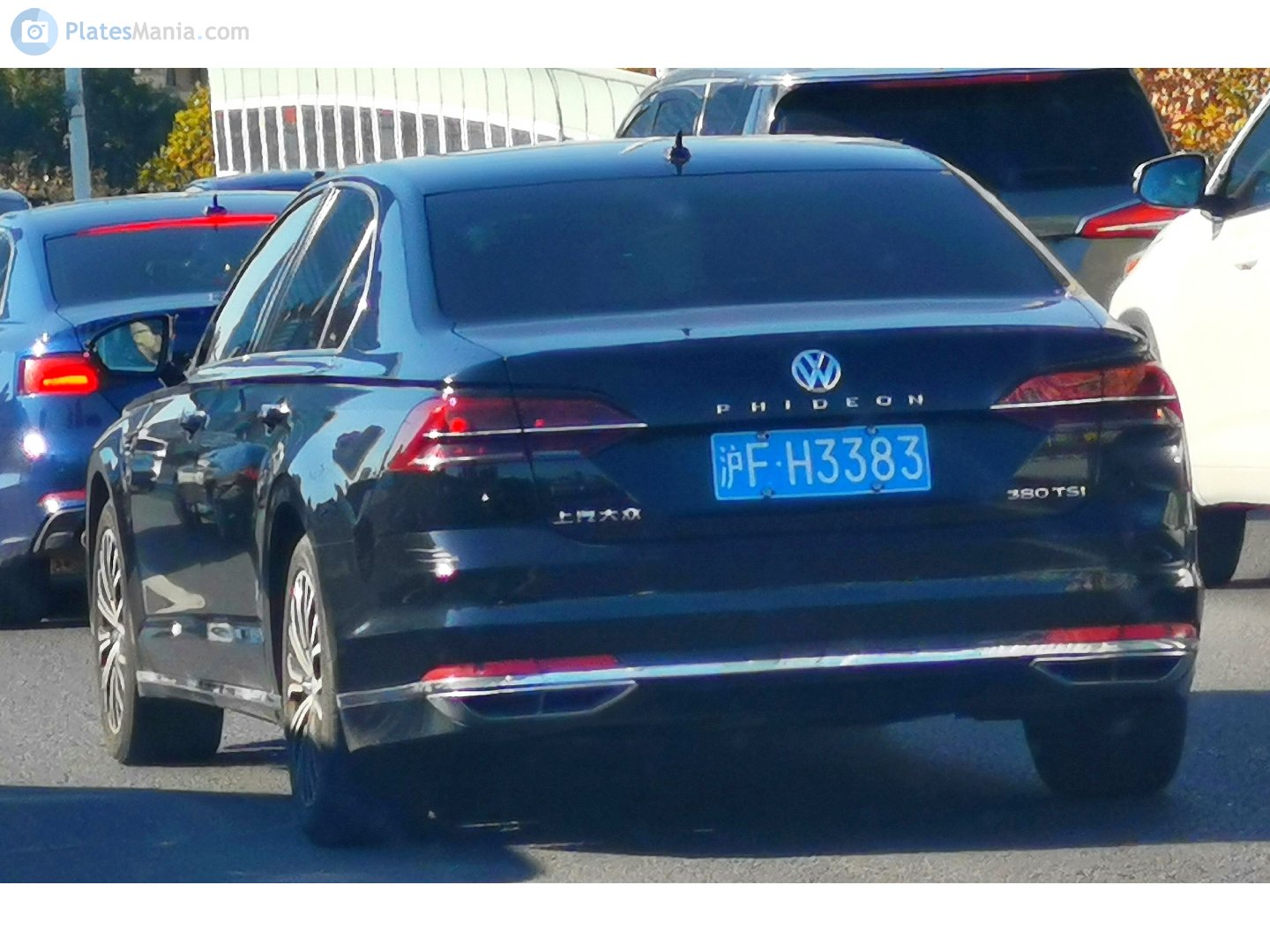 沪F·H3383, Volkswagen Phideon 1st gen (3E; CN-market), 2016–