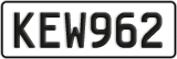 License plate of New Zealand, ABC1(23)