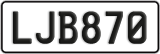 License plate of New Zealand, ABC1(23)