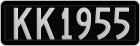 License plate of New Zealand, AB1(234)