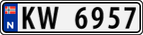 License plate of Norway, Trailers, motorcycles, special vehicles