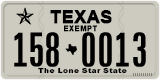 Texas, Exempt (123-4567)