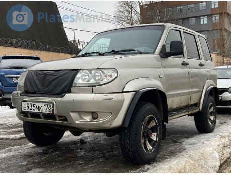 е935мк178, UAZ 3164 Patriot Sport