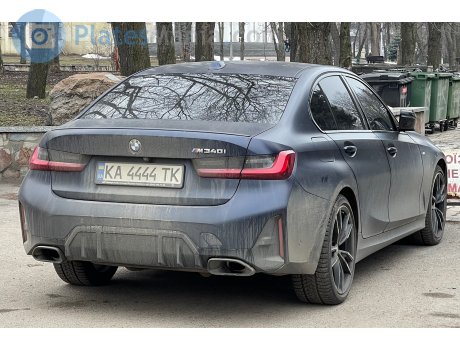 KA 4444 TK, BMW 3 Series