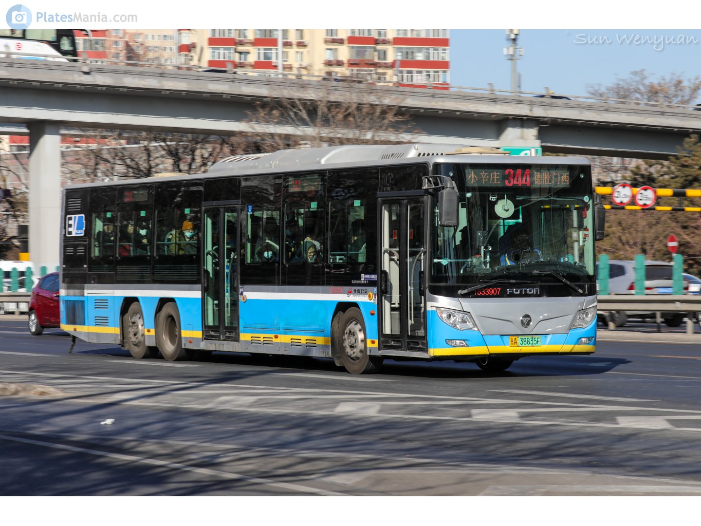 京A·38835F, Foton BJ6140 