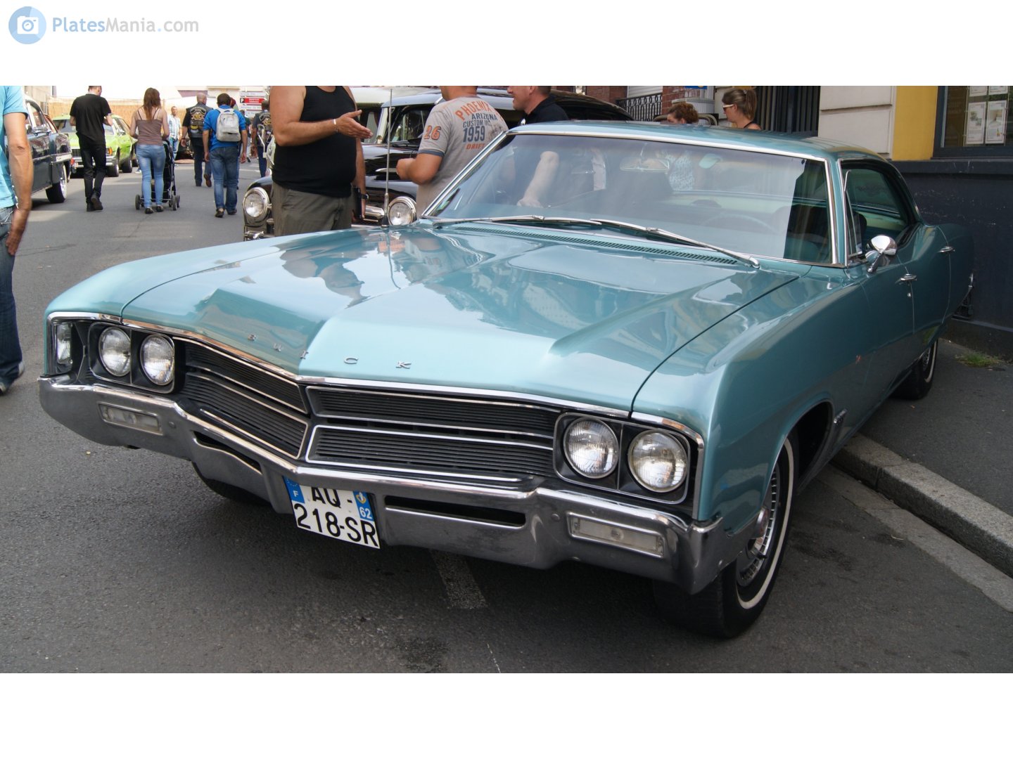 AQ-218-SR, Buick Wildcat 2nd gen 1967 4-door Hardtop (46439/46639; B-body), 2nd facelift, 1966–1967