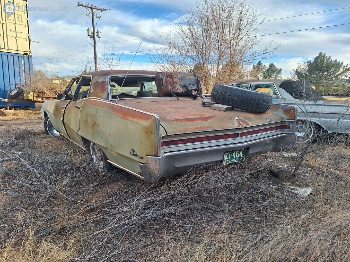 WCY-464, Buick Electra 3rd gen 1967 225 Sedan (48269/48469; C-body), 2nd facelift, 1966–1967
