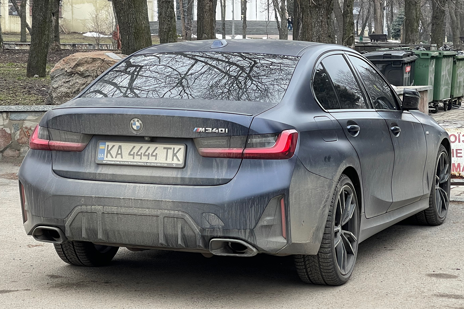 KA 4444 TK, BMW 3 Series 7th gen Sedan (G20/G28), facelift, 2022–