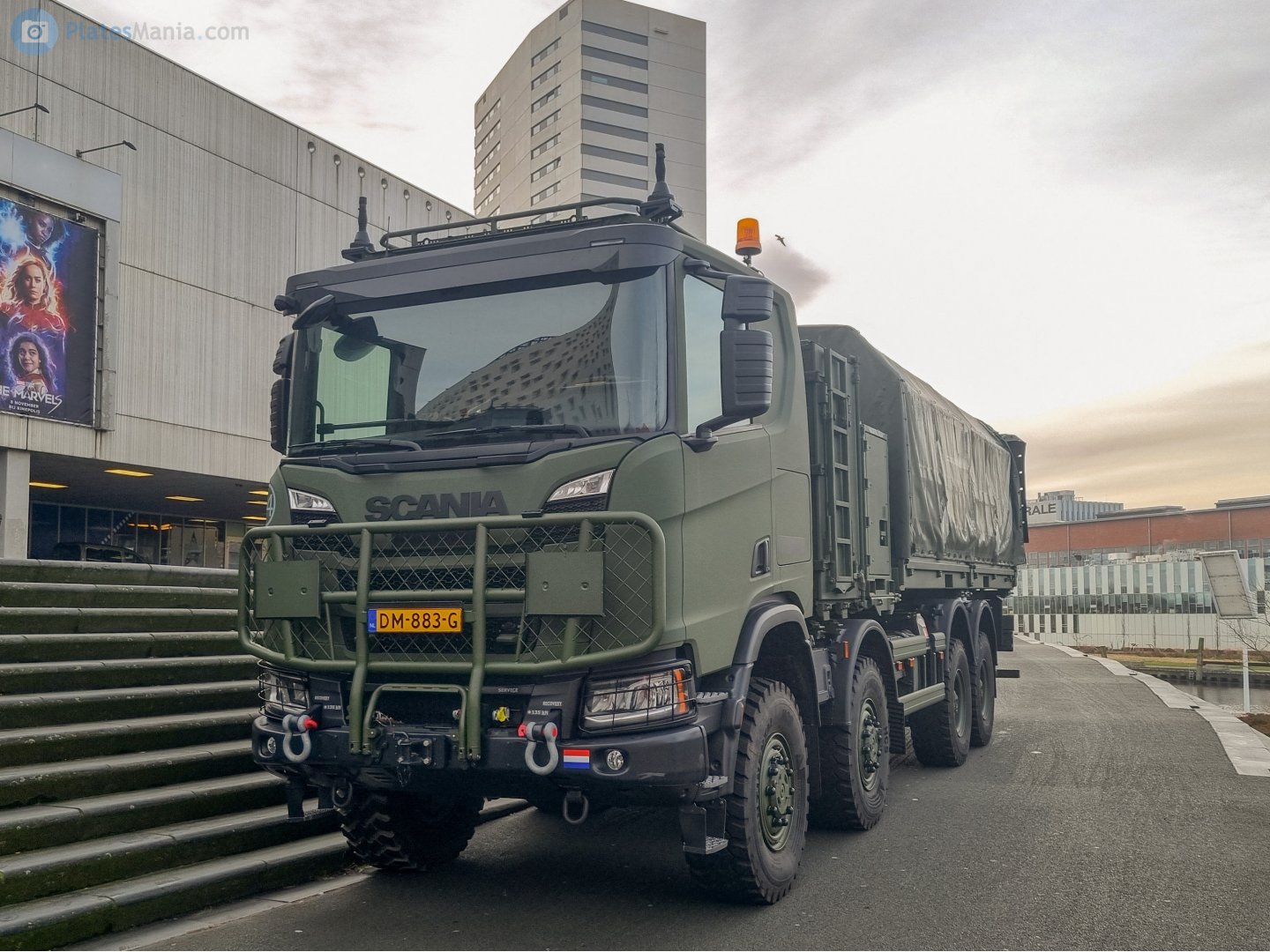 DM-883-G, Scania Gryphus 100kN 8×8 HO, 2018­–