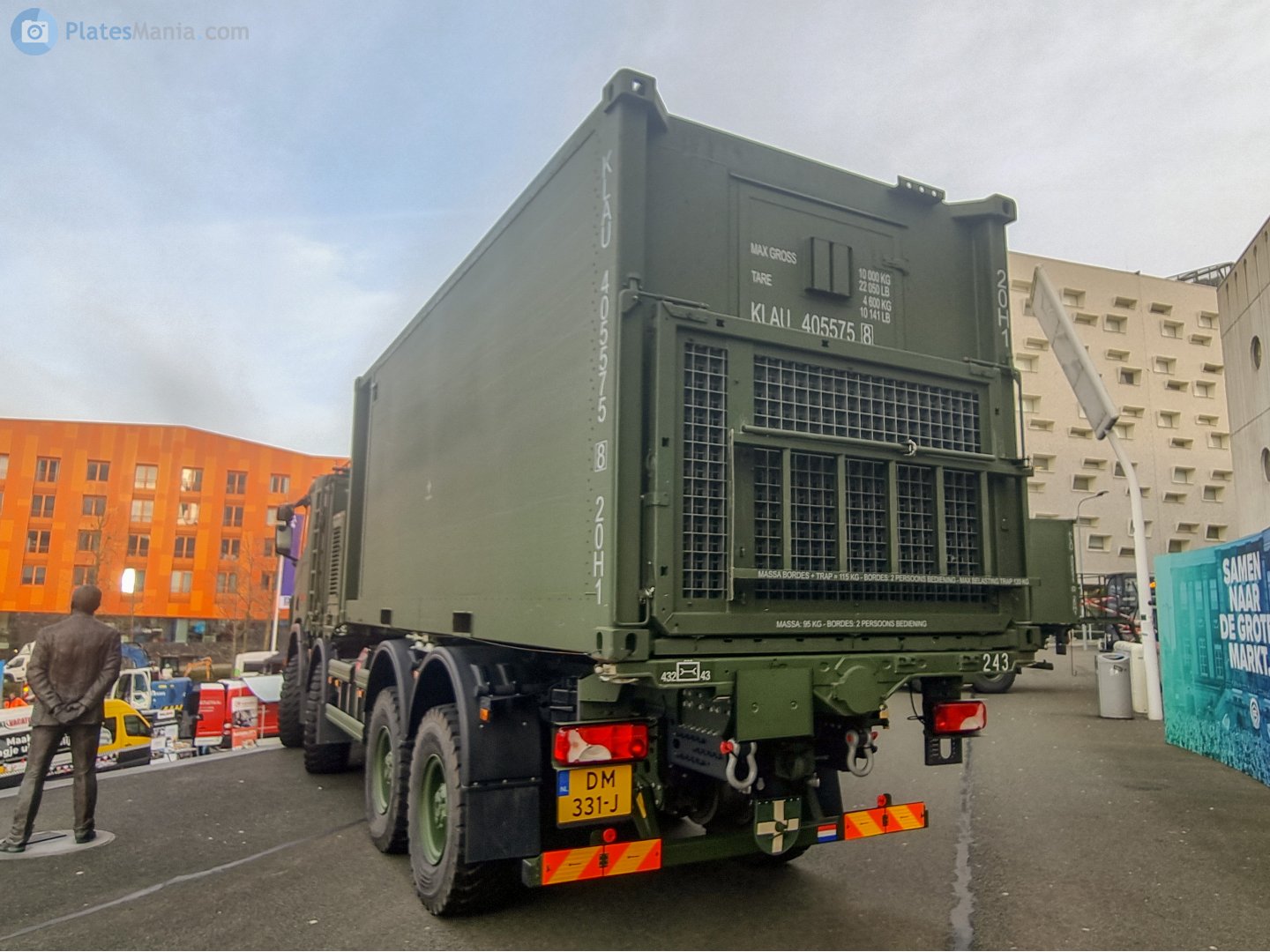 DM-331-J, Scania Gryphus 100kN 8×8 HO, 2018­–