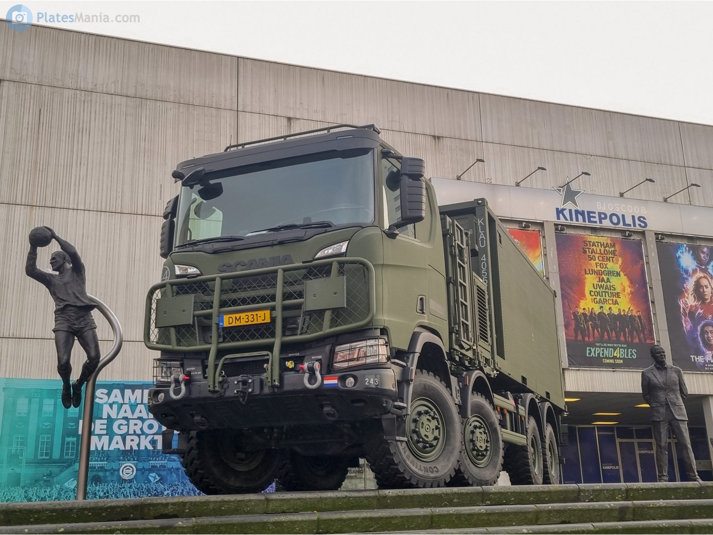 DM-331-J, Scania Gryphus 100kN 8×8 HO, 2018­–