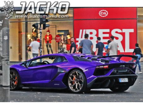 B ZO 1, Lamborghini Aventador