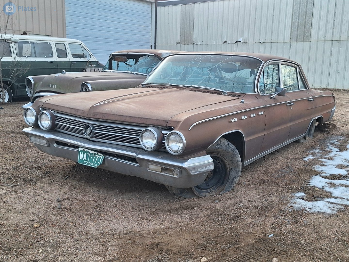 WAT-773, Buick Electra 2nd gen 1962 Sedan (4819; C-body), 1st facelift, 1961–1962