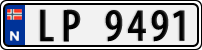 License plate of Norway, Trailers, motorcycles, special vehicles