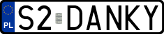 License plates of Poland, Vanity Plates