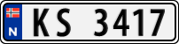 License plate of Norway, Trailers, motorcycles, special vehicles