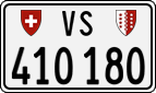 License plate of Switzerland, Cars