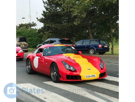 PJ54 WNL, TVR Sagaris