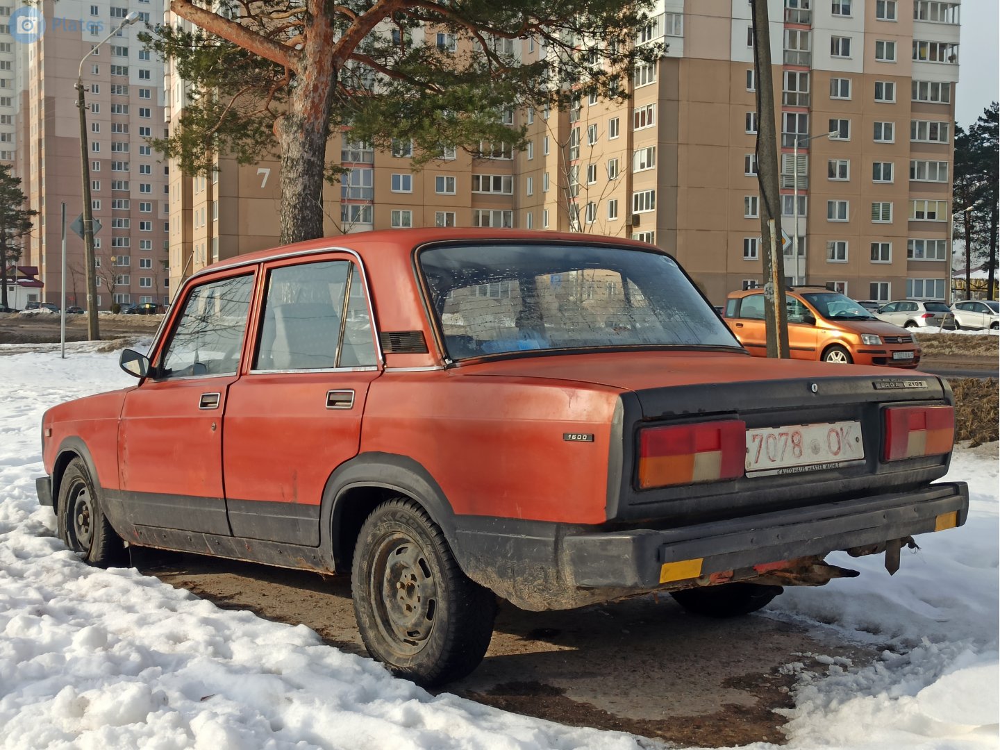 7078 OK, Lada (VAZ) 2105 Жигули (Nova / Riva / 1300 / 1500), 1980–2010