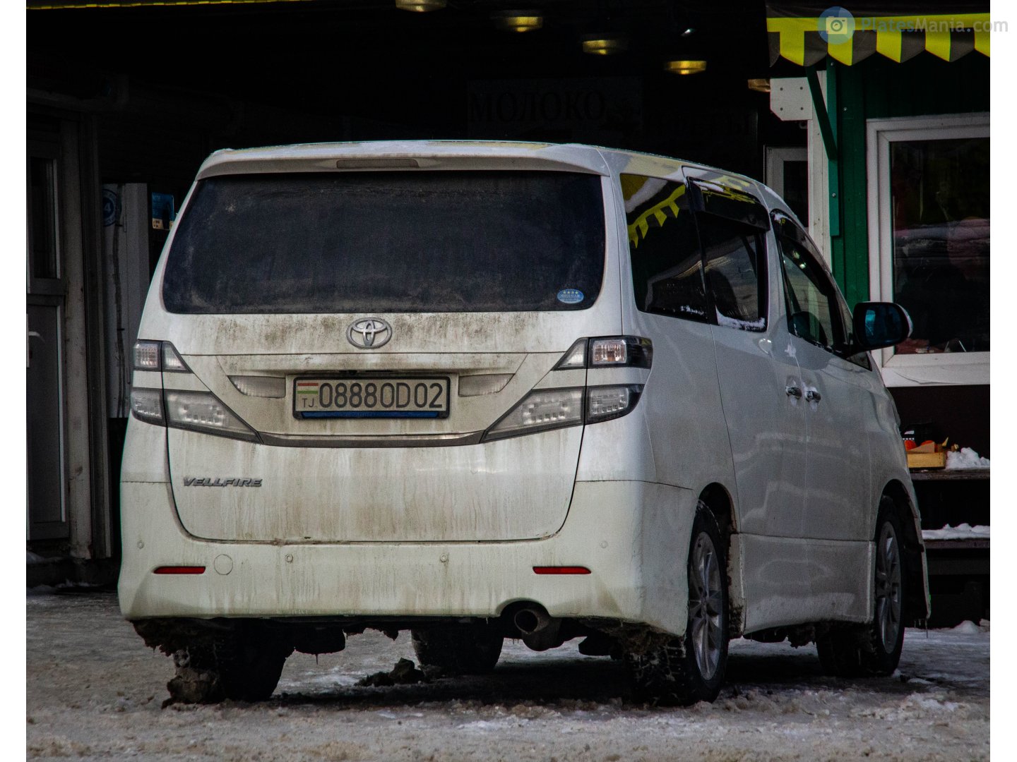 0888OD02, Toyota Vellfire 1st gen (AH20), 2008–2015