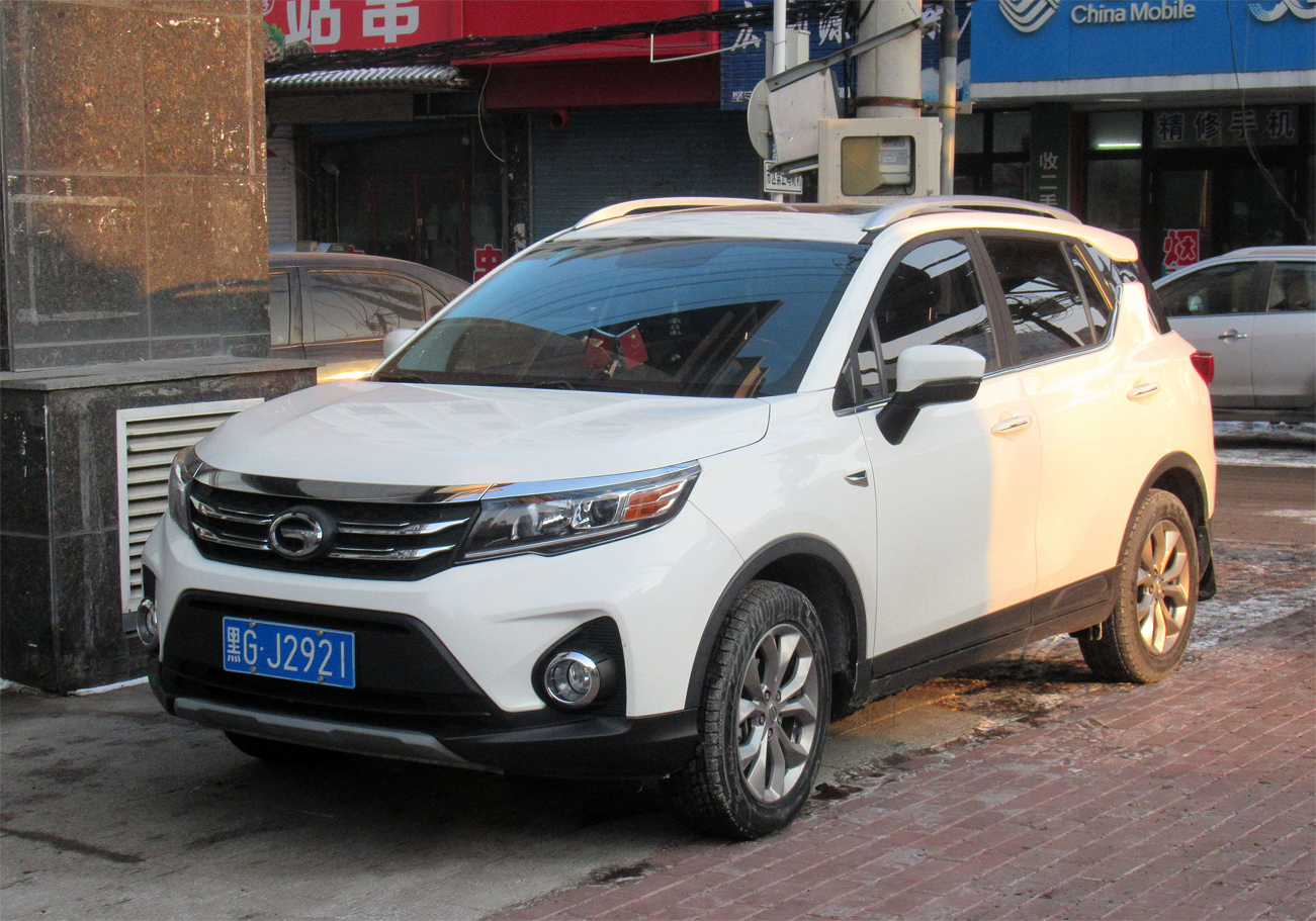 黑G·J2921, Trumpchi GS3 1st gen, 2017–2020