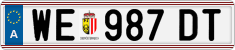 License plate of Austria, Regular plates