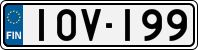 License plate of Finland, Cars