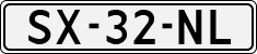 License plate of the Netherlands, Cars