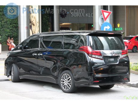 F 9999, Toyota Alphard