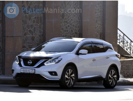 у666мо25, Nissan Murano