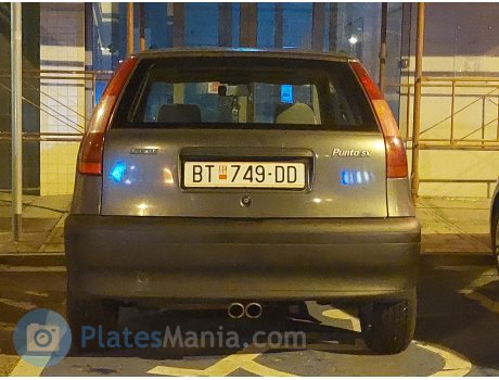 BT 749-DD, FIAT Punto